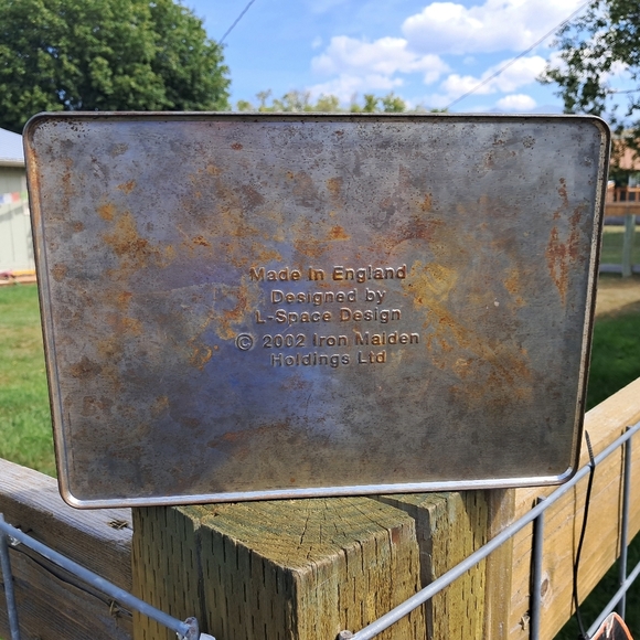 IRON MAIDEN Vintage Collectible Eddie's Archive Tin (Tin Only) - Picture 4 of 4